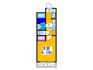 ラポールの物件間取画像